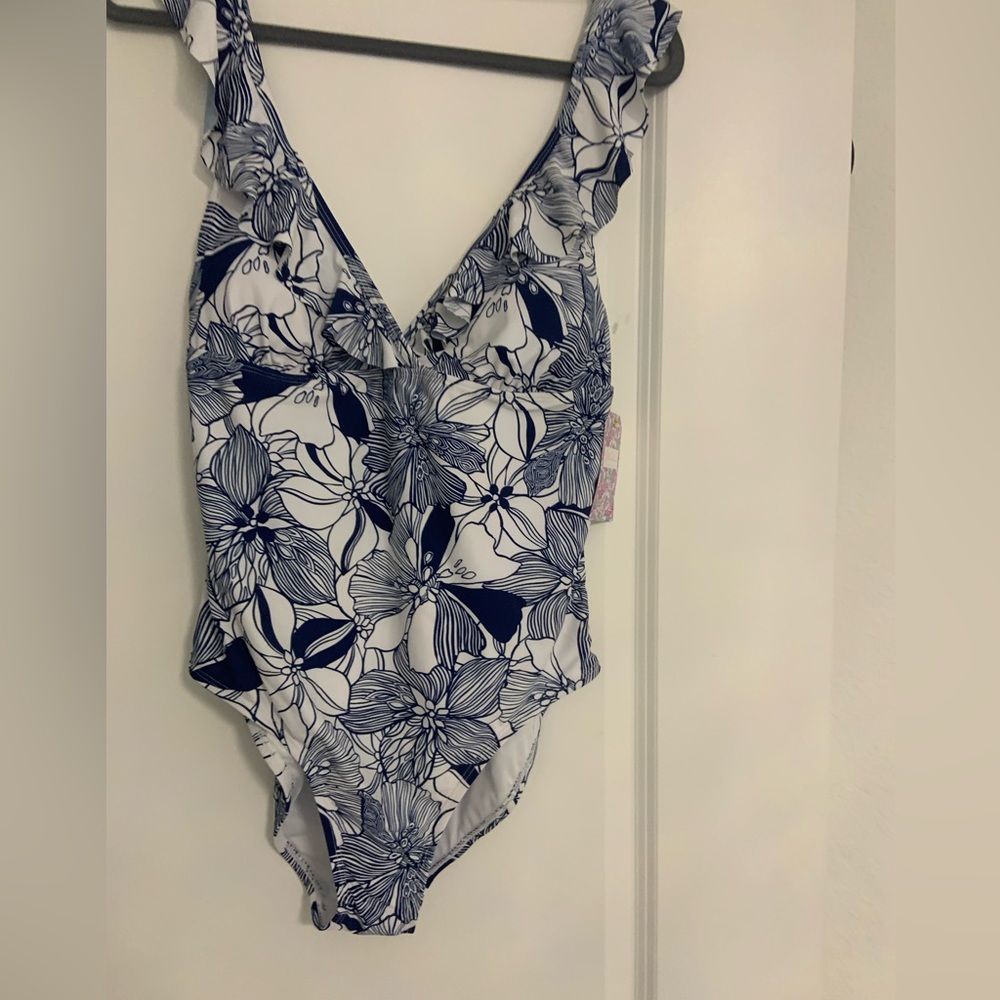NWT Stella Parker One Piece Bathing Suit Size XL